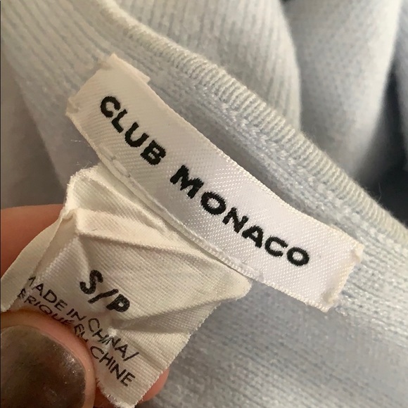 Club Monaco Blue Tank - Picture 4 of 5